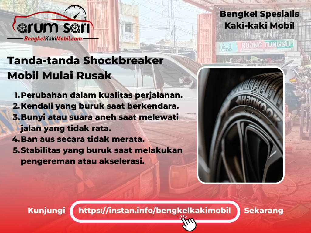 Tanda-tanda Shockbreaker Mobil Mulai Rusak